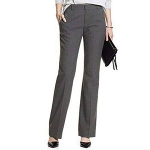 Banana Republic Gray/Chevron Martin Pant with Trouser Leg